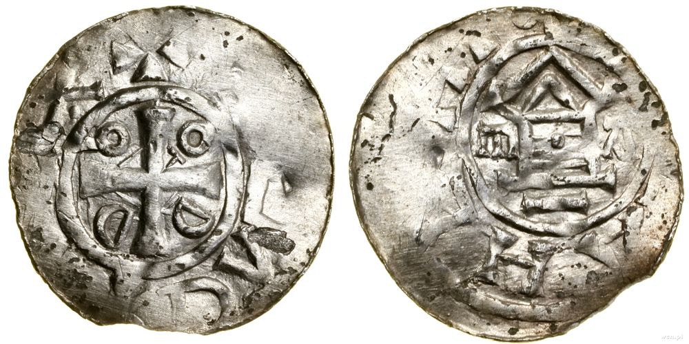 Niemcy, denar typu OAP, (983–1002)