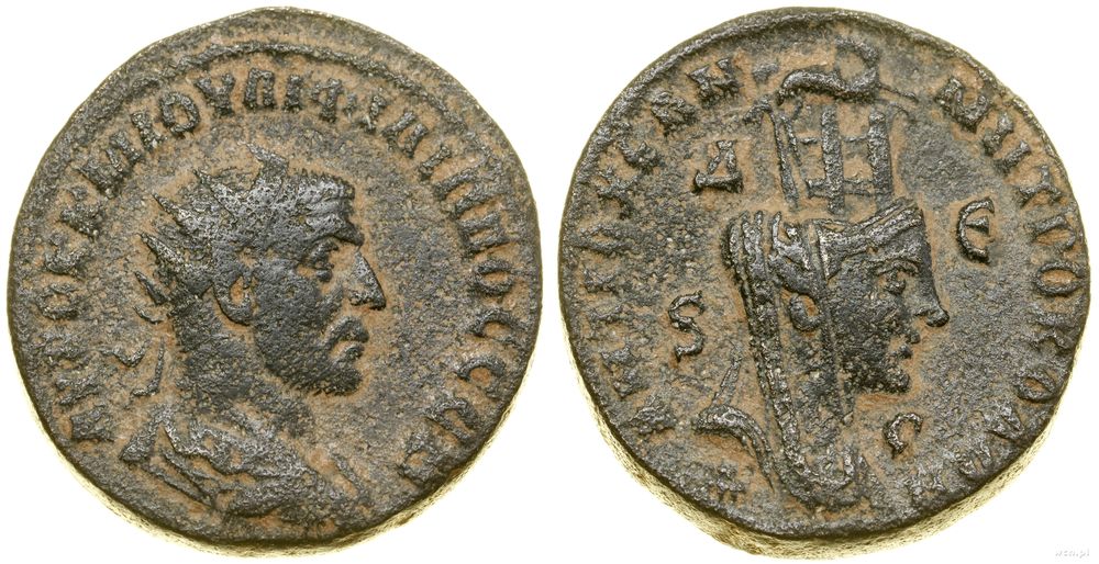 Rzym prowincjonalny, brąz, (247–249)