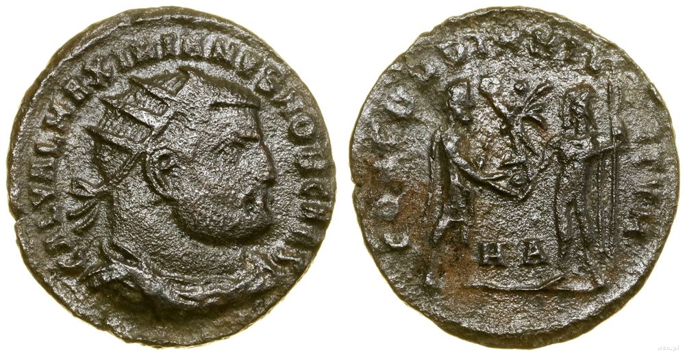Cesarstwo Rzymskie, antoninian bilonowy, (295–296)