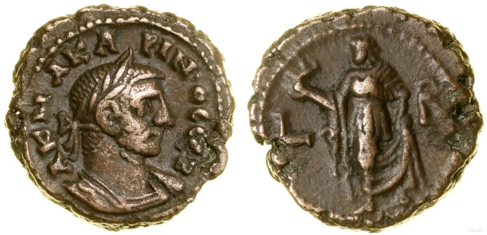 Rzym prowincjonalny, tetradrachma bilonowa, 283–284 (2 rok panowania)