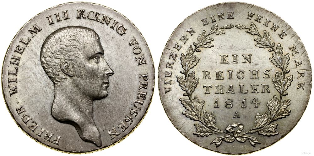 Niemcy, talar, 1814 A