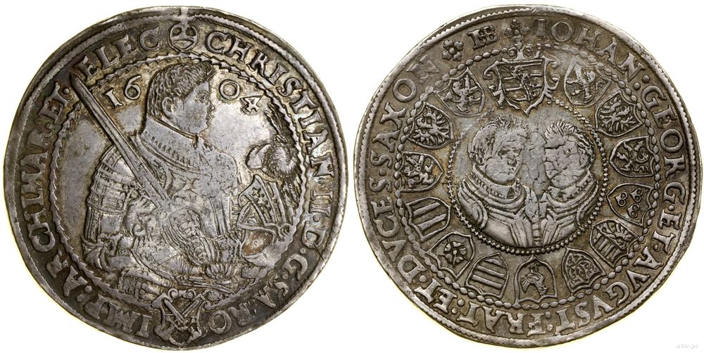 Niemcy, talar, 1604 HB