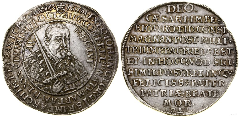 Niemcy, talar pośmiertny, 1656