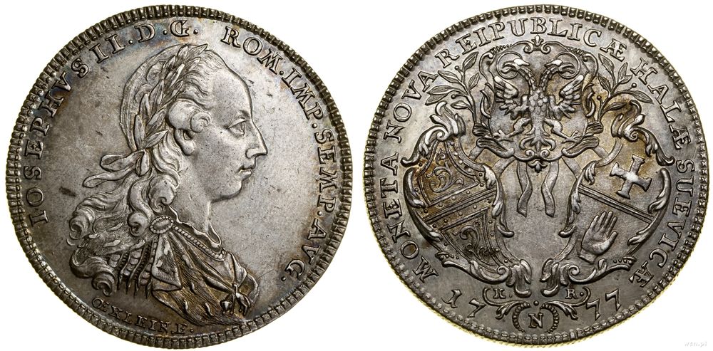Niemcy, półtalar, 1777 KR