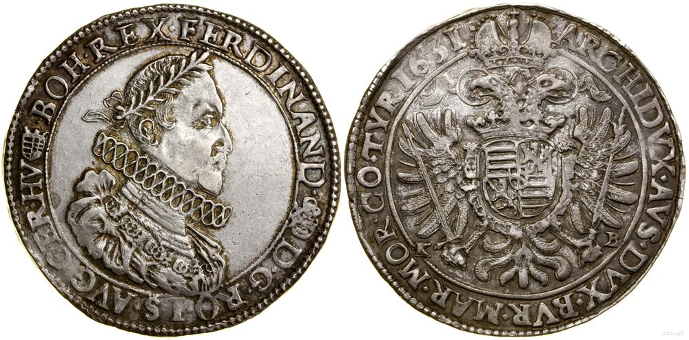 Węgry, talar, 1631 KB