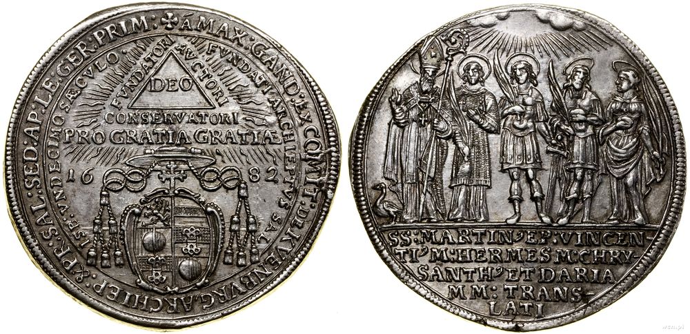 Austria, półtalar, 1682