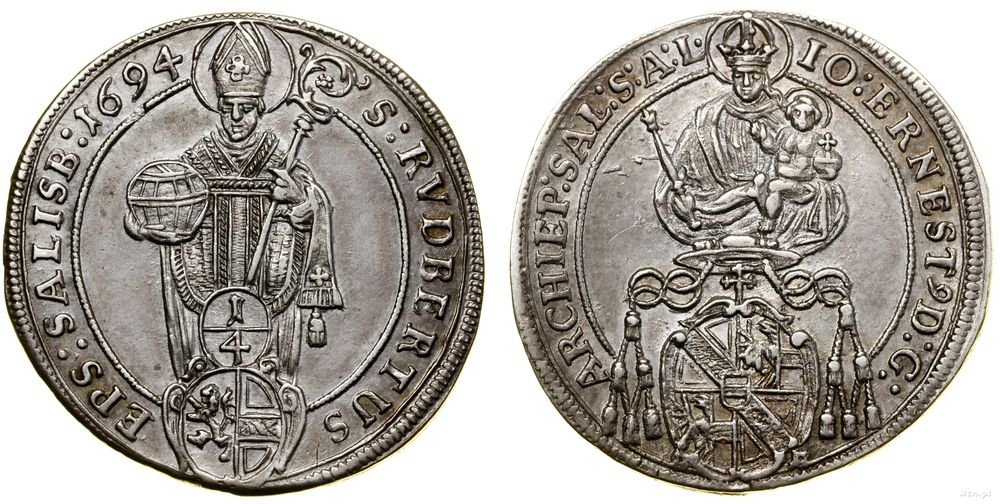 Austria, 1/4 talara, 1694