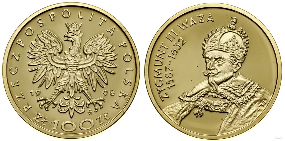 Polska, 100 złotych, 1998