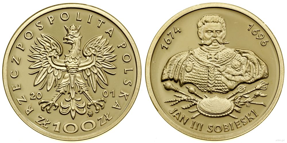 Polska, 100 złotych, 2001
