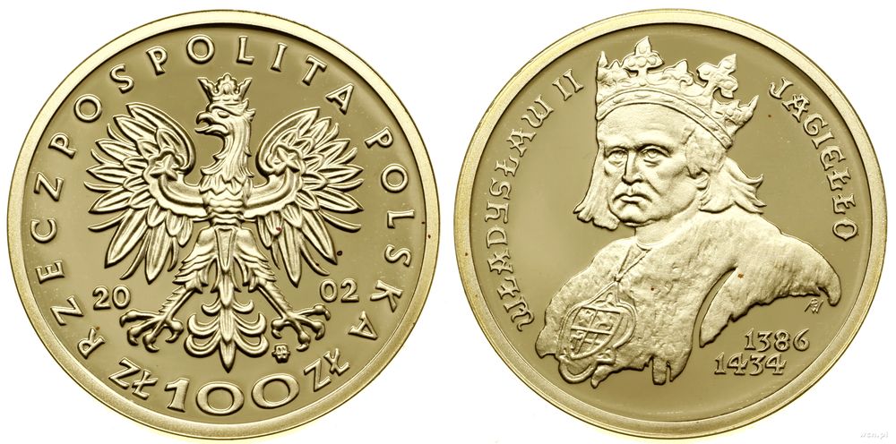 Polska, 100 złotych, 2002