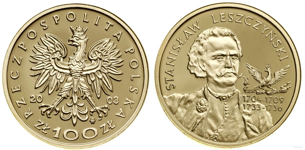 Polska, 100 złotych, 2003