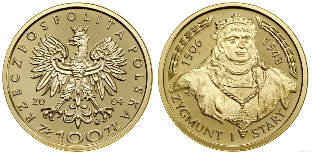 Polska, 100 złotych, 2004