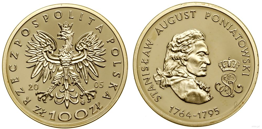 Polska, 100 złotych, 2005