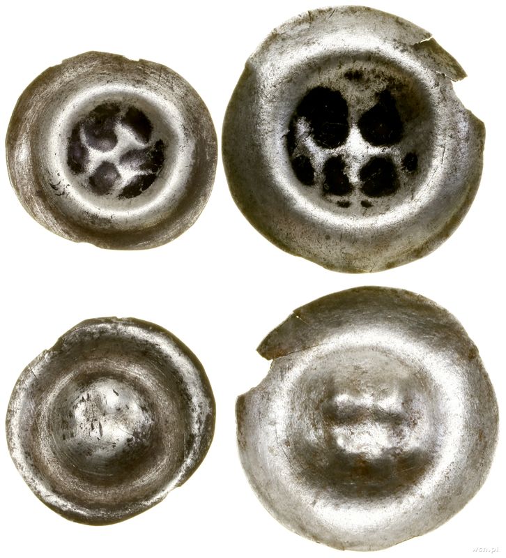 Polska, zestaw 2 x brakteatów