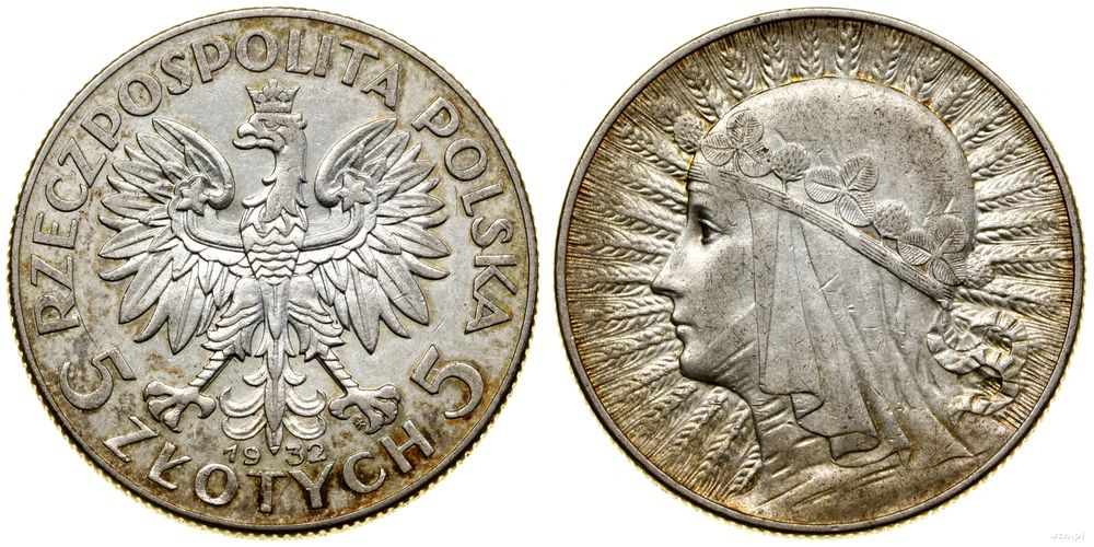 Polska, 5 złotych, 1932