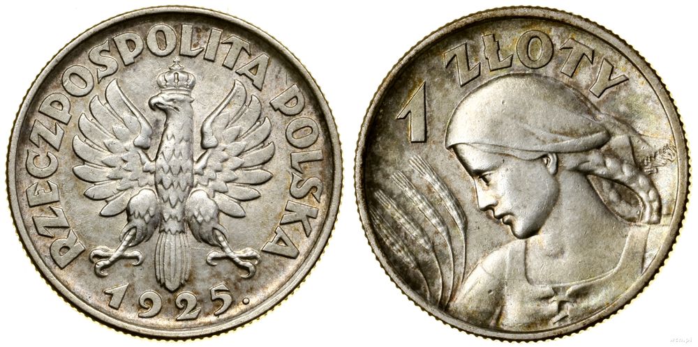 Polska, 1 złoty, 1925