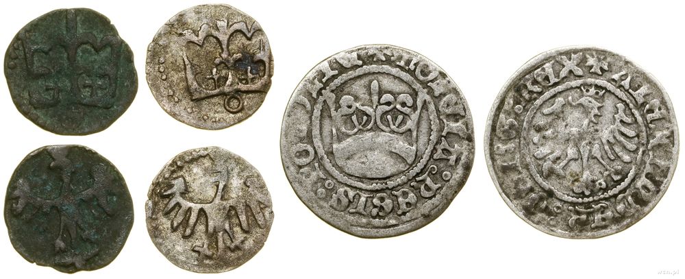 Polska, zestaw 3 monet