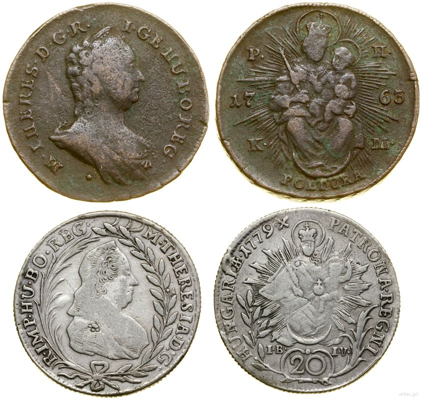 Węgry, zestaw 2 monet