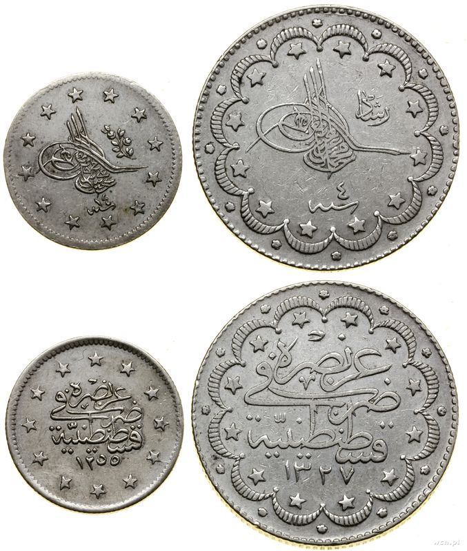 Turcja, zestaw 2 monet