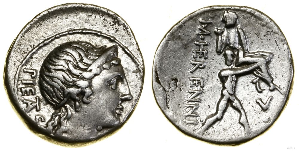 Republika Rzymska, denar, (108–107 pne)