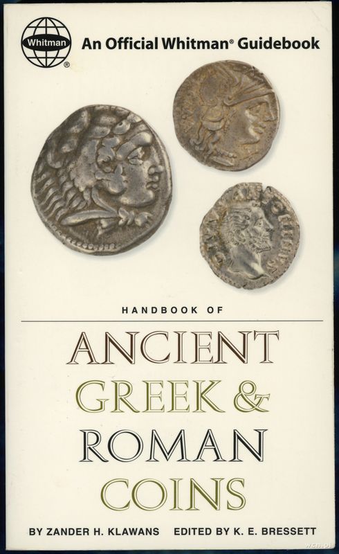 wydawnictwa zagraniczne, Klawans Zander H., Bresset K. E. – Handbook of Ancient Greek & Roman Coins..