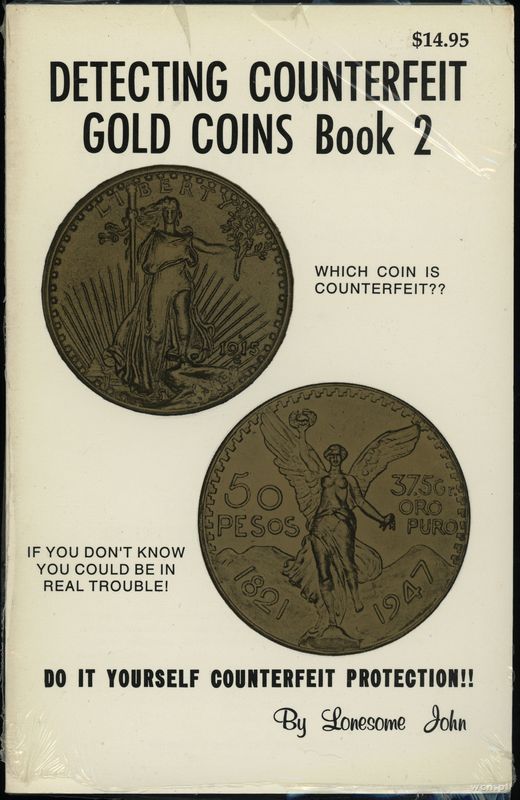 wydawnictwa zagraniczne, Lonesome John – Detecting Counterfeit Gold Coins Book 2, b.d. (1978)