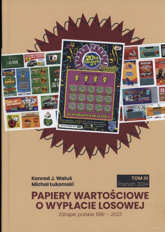 wydawnictwa polskie, Waluś Konrad J., Łukomski Michał – Papiery wartościowe o wypłacie losowej,..