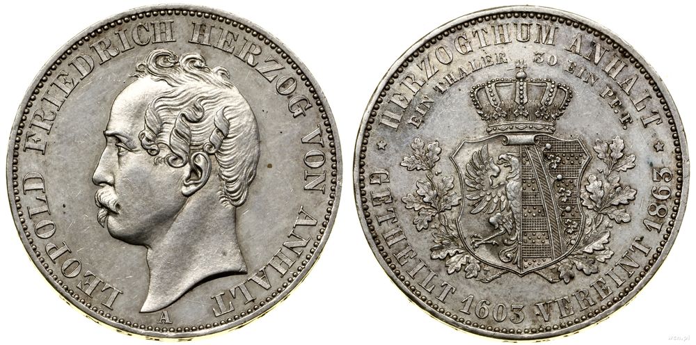 Niemcy, talar, 1863 A