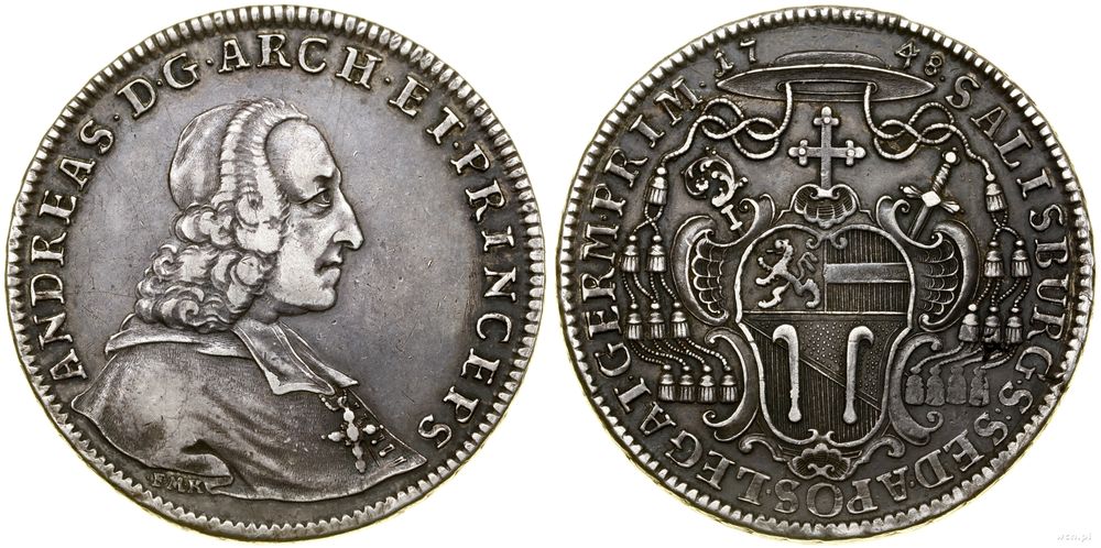Austria, talar, 1748