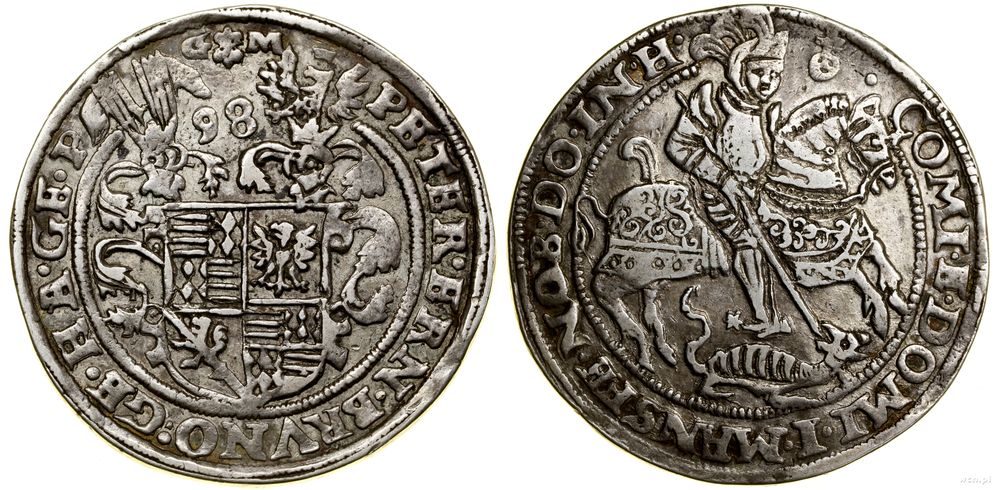 Niemcy, talar, 1598 GM