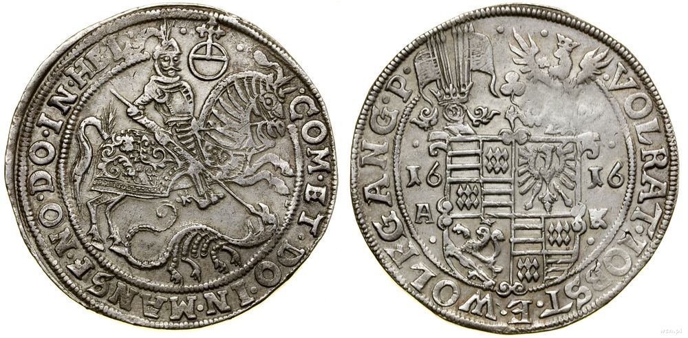 Niemcy, talar, 1616 AK