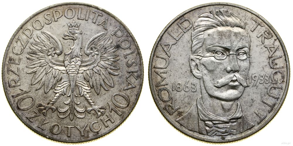 Polska, 10 złotych, 1933