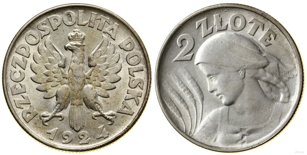 Polska, 2 złote, 1924