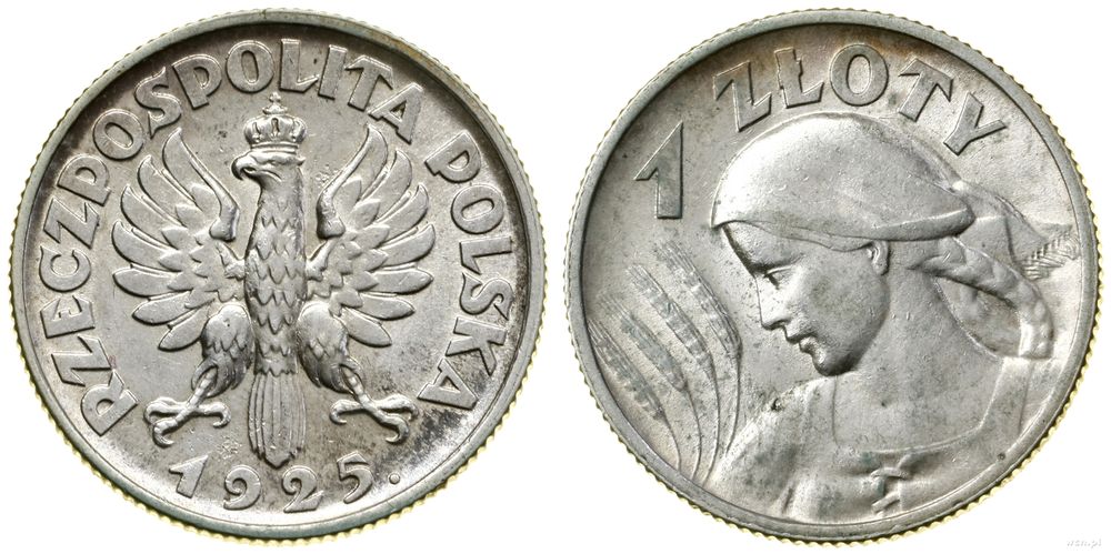 Polska, 1 złoty, 1925