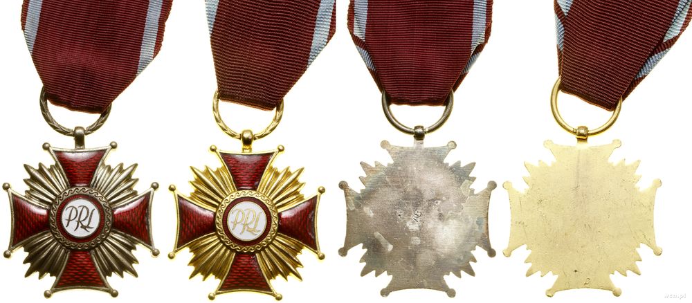 Polska, Złoty i Srebrny Krzyż Zasługi, 1952–1965(?)