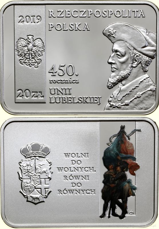 Polska, 20 złotych, 2019
