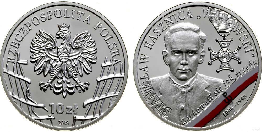 Polska, 10 złotych, 2019