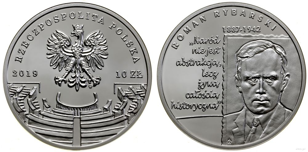 Polska, 10 złotych, 2019