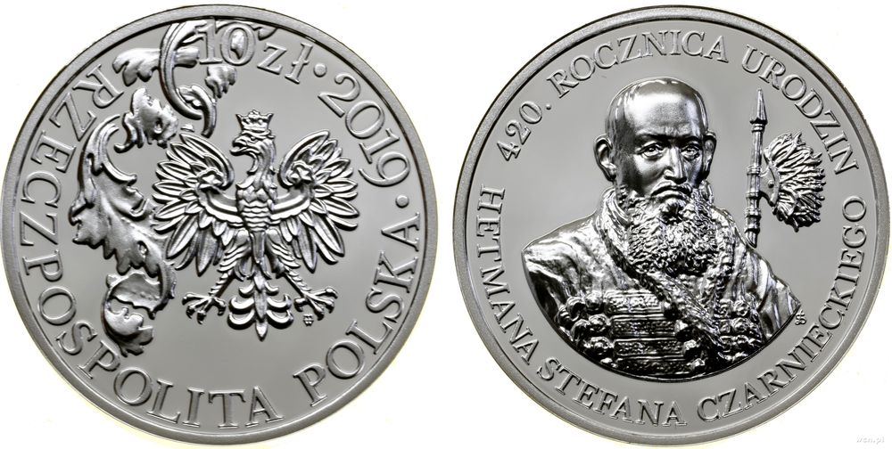 Polska, 10 złotych, 2019
