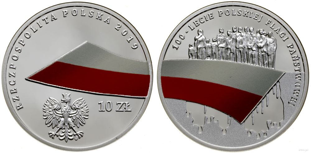 Polska, 10 złotych, 2019
