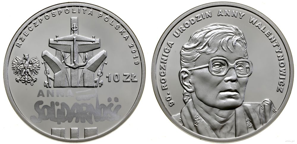 Polska, 10 złotych, 2019