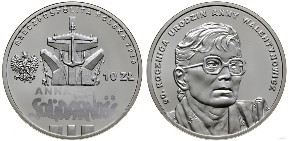 Polska, 10 złotych, 2019