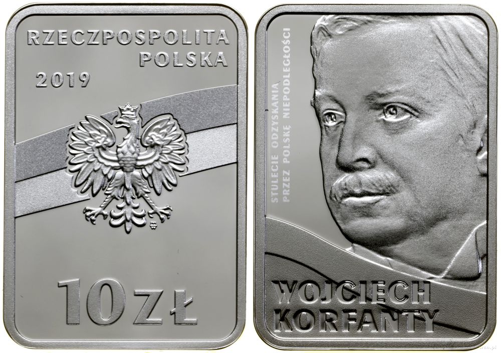 Polska, 10 złotych, 2019
