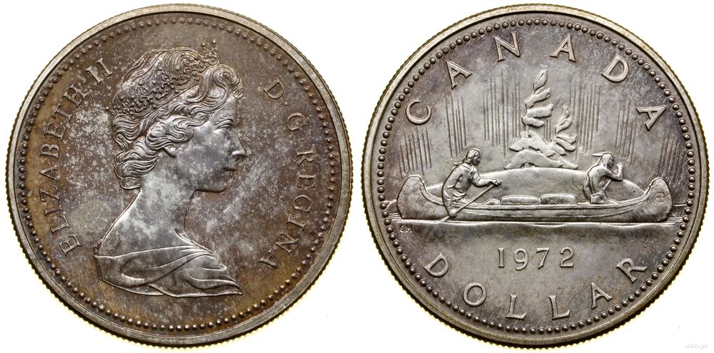 Kanada, 1 dolar, 1972