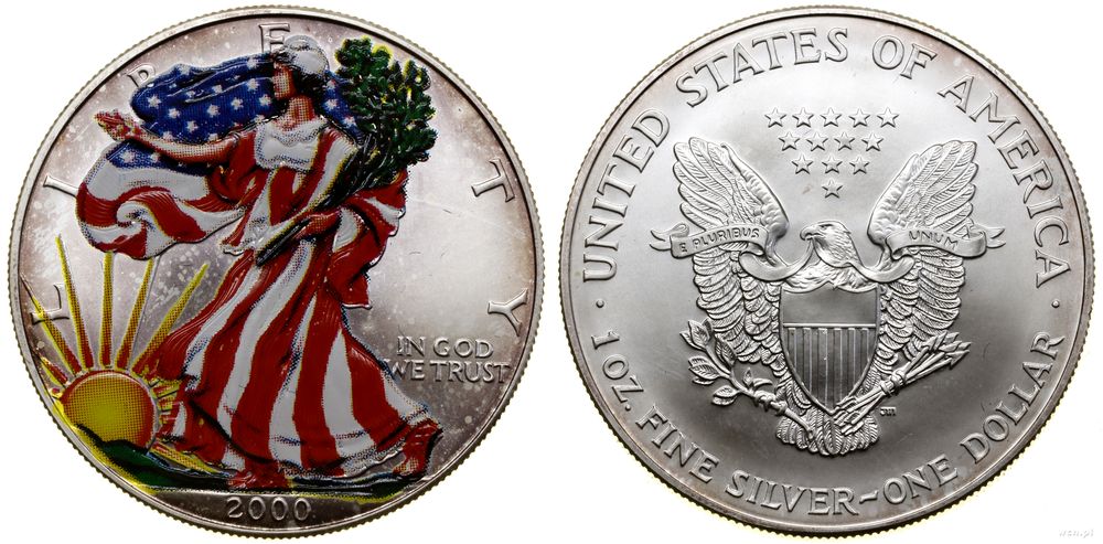 Stany Zjednoczone Ameryki (USA), 1 dolar, 2000