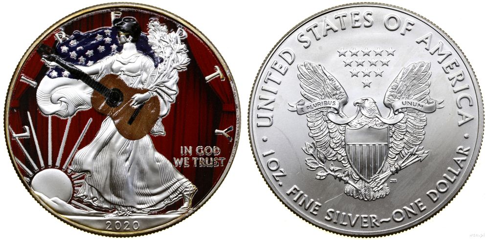 Stany Zjednoczone Ameryki (USA), 1 dolar, 2020