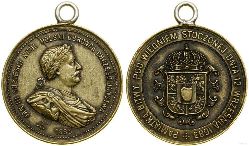 Polska, medal pamiątkowy, 1883