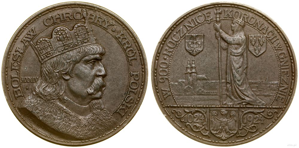Polska, 900. Rocznica Koronacji Bolesława Chrobrego, 1924