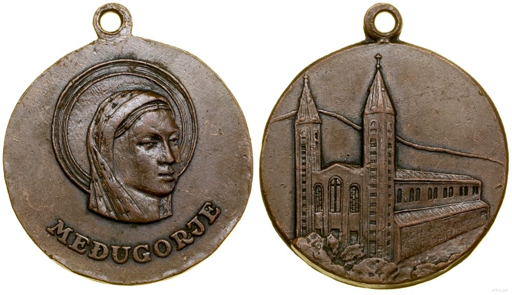 Dewocjonalia, medalik religijny, po 1981