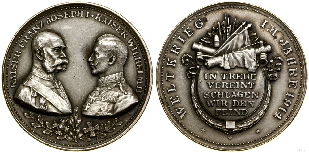 Austria, Sojusz Austrii i Prus w I Wojnie Światowej, 1914